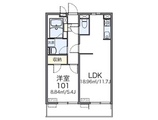 レオネクストタウンコートIIIの物件間取画像